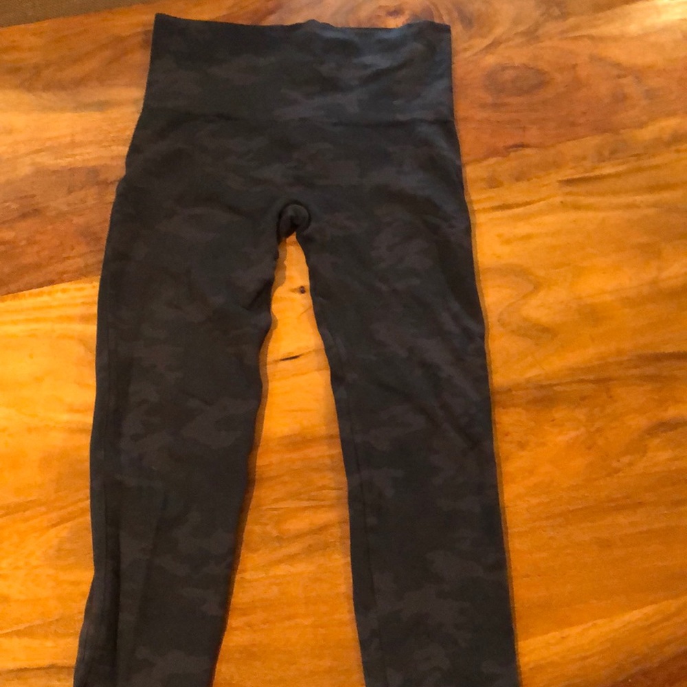 Spanx camo leggings